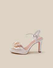 Dulce Frill Platform Heels, Ivory (IVORY), large
