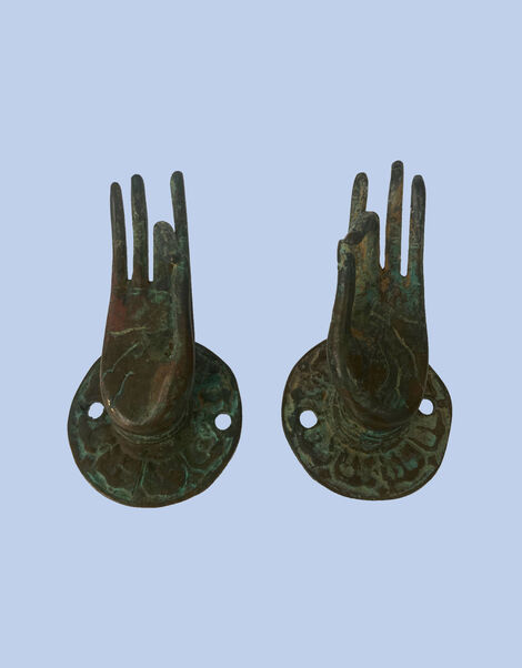 Chloe Alberry Buddha Hook and Cabinet Pull Set of Two, , large