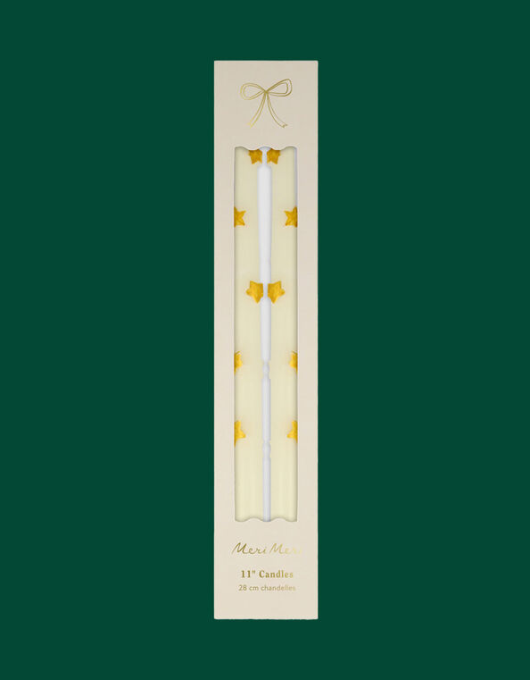 Meri Meri Star Tapered Candles Set of Two, , large