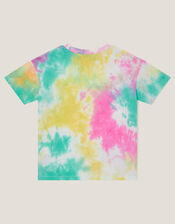 Tie-Dye Cotton T-Shirt, Multi (MULTI), large