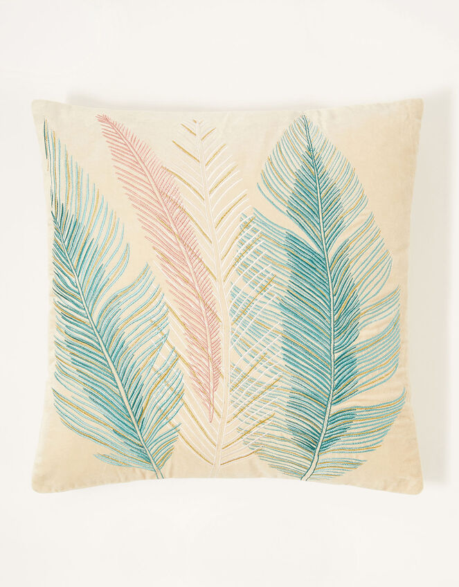Feather Velvet Cushion, , large