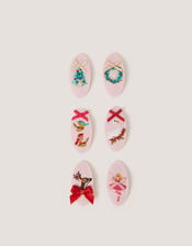 Christmas Hair Clips Gift Set, , large