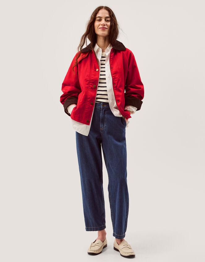 Riley Barn Jacket, Red (RED), large