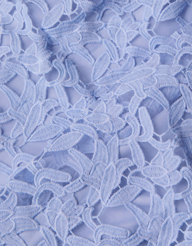 Corded Lace Prom Dress, Blue (PALE BLUE), large