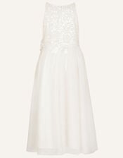 Truth Sequin Maxi Dress, Ivory (IVORY), large