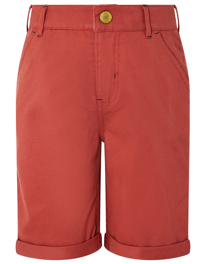 Rufus Shorts with Dinosaur Trim, Red (RED), large