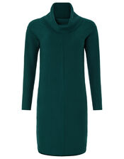 Cali Knitted Dress with Sustainable Viscose, Green (GREEN), large