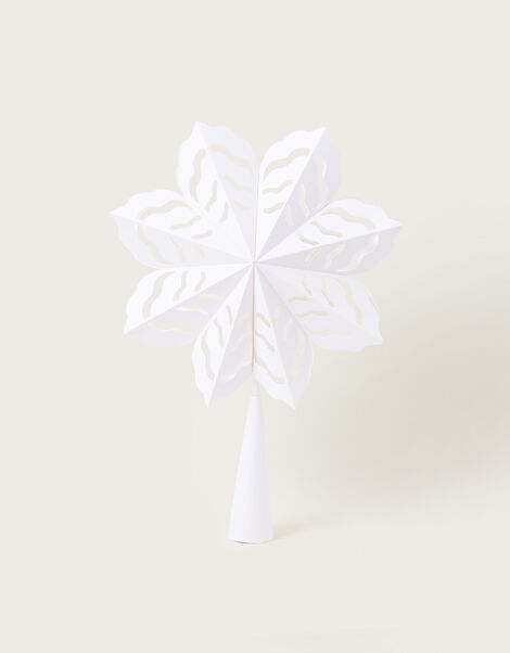 Paper Snowflake Tree Topper, , large