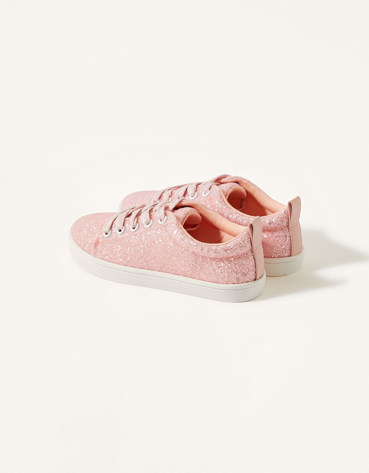 Pink sparkly trainers womens online