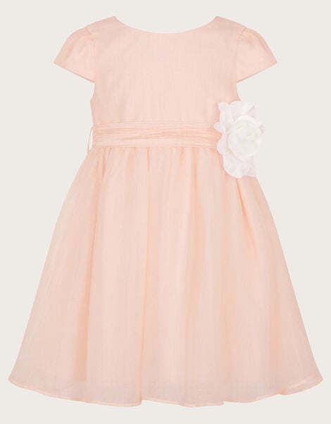 Baby Rossy Corsage Belt Dress, Pink (PINK), large
