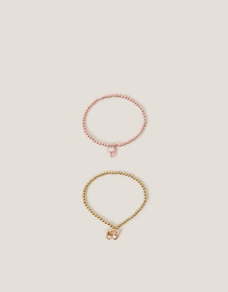 2-Pack Unicorn Butterfly Bracelets, , large