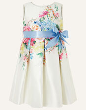 Baby Floral Print Dress , Ivory (IVORY), large