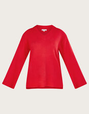 Han Heatseal Embellished Sweater , Red (RED), large