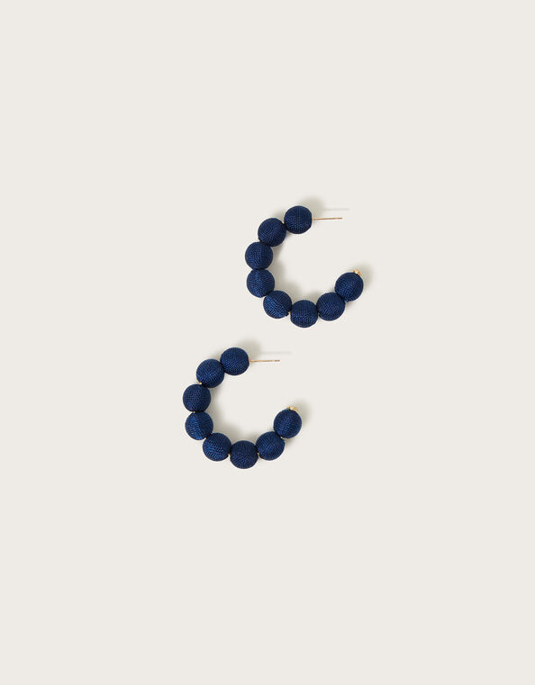 Bobble Hoop Earrings, , large