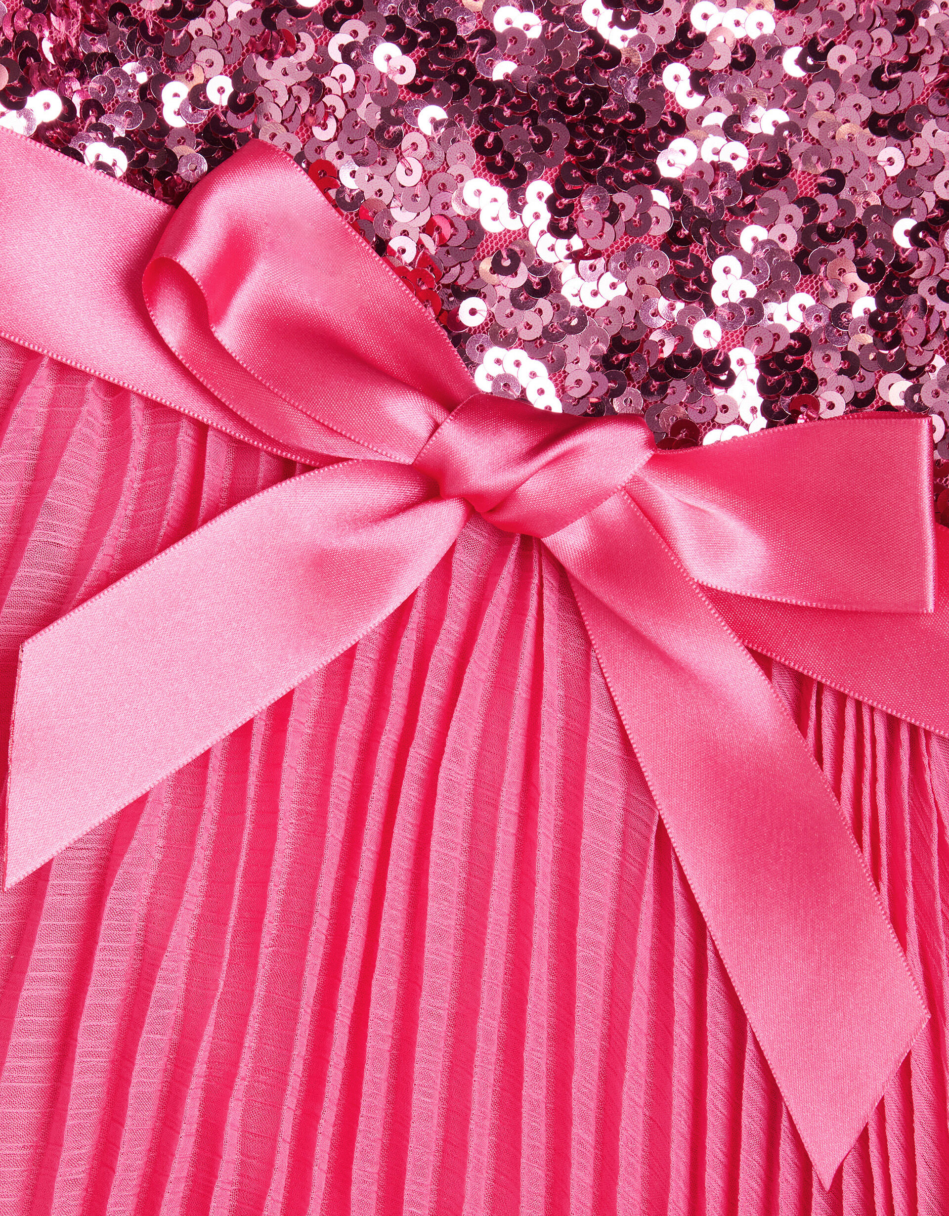 Sequin Pleated Truth Dress Pink