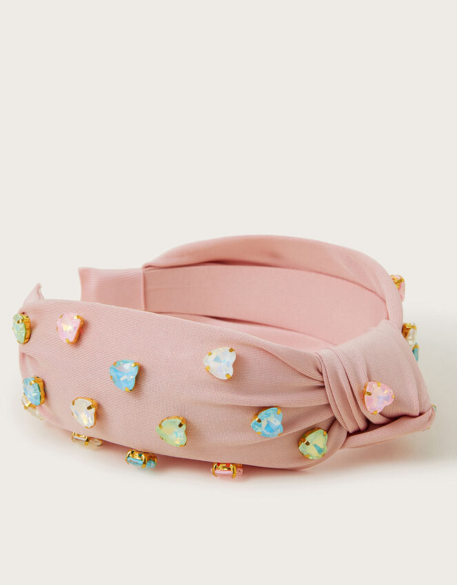 Candy Heart Gem Knot Headband Girls' Hair Accessories Monsoon US.
