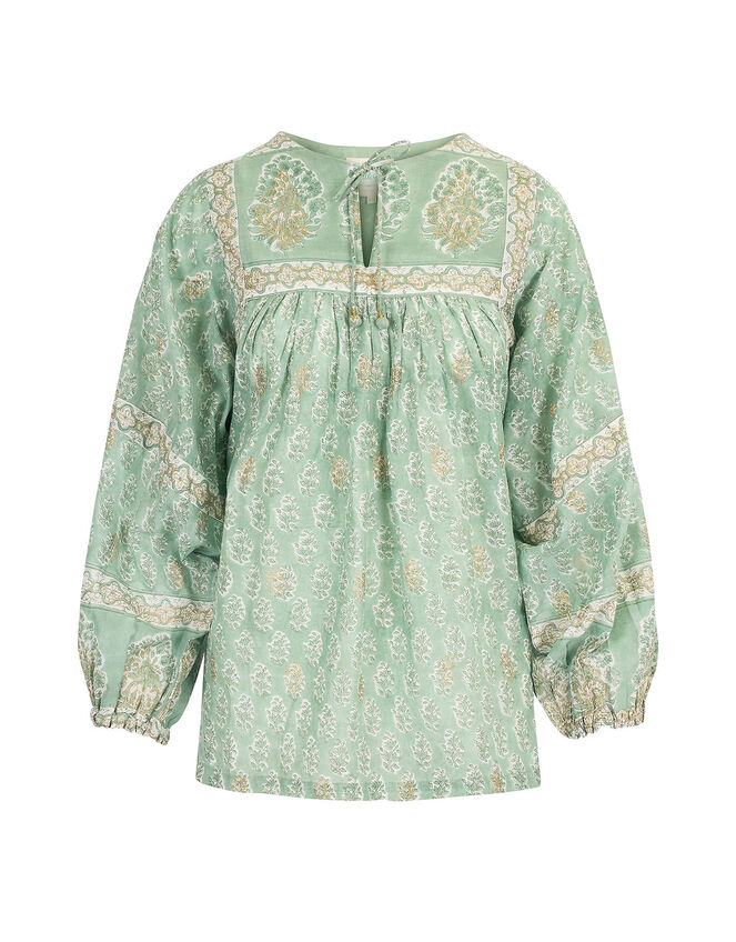 Evelyn Peasant Print Blouse Evelyn Peasant Print Blouse