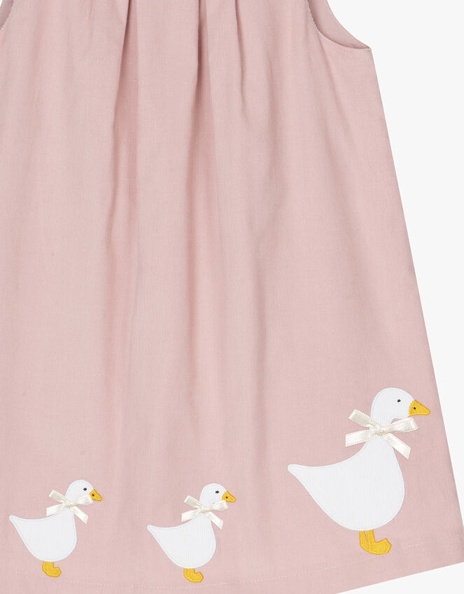 Trotters Jemima Corduroy Pinafore Dress, Pink (PINK), large
