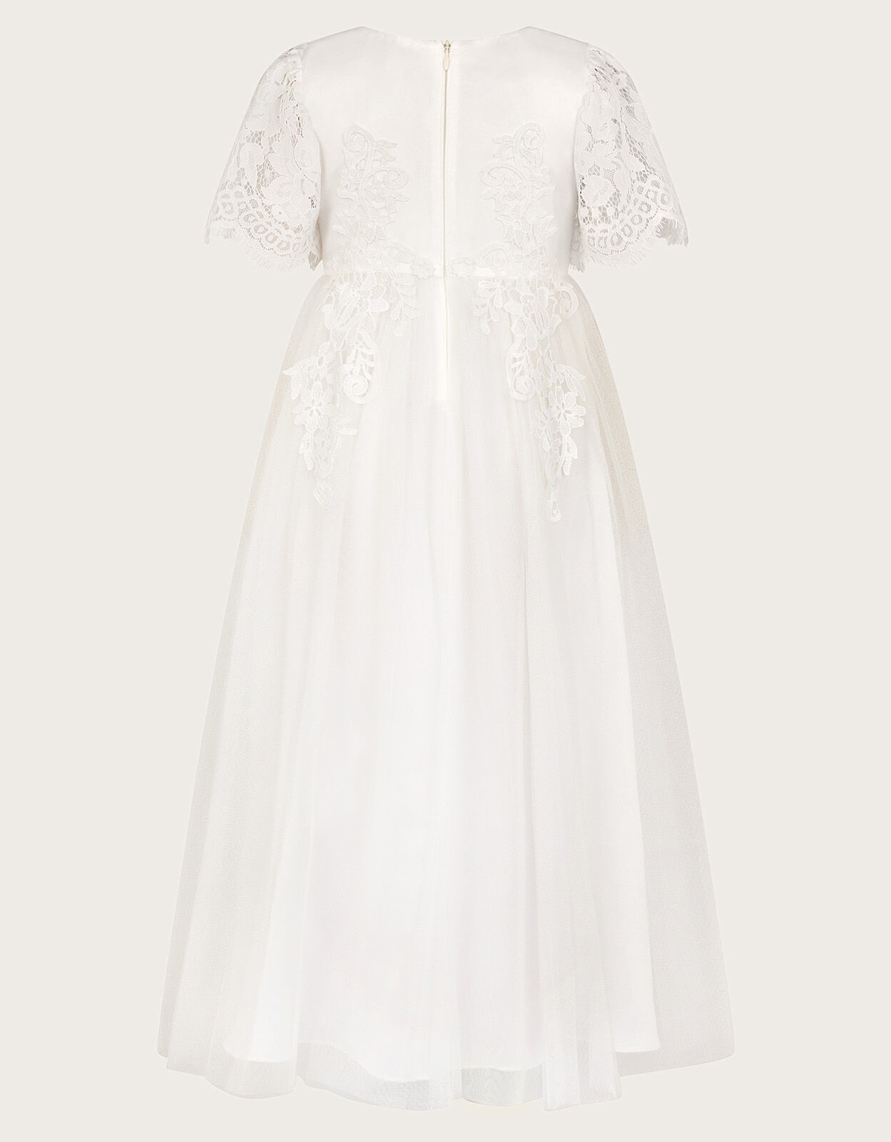 Monsoon girls white best sale dress