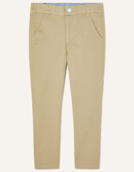 Smart Chino Trousers, Natural (STONE), large