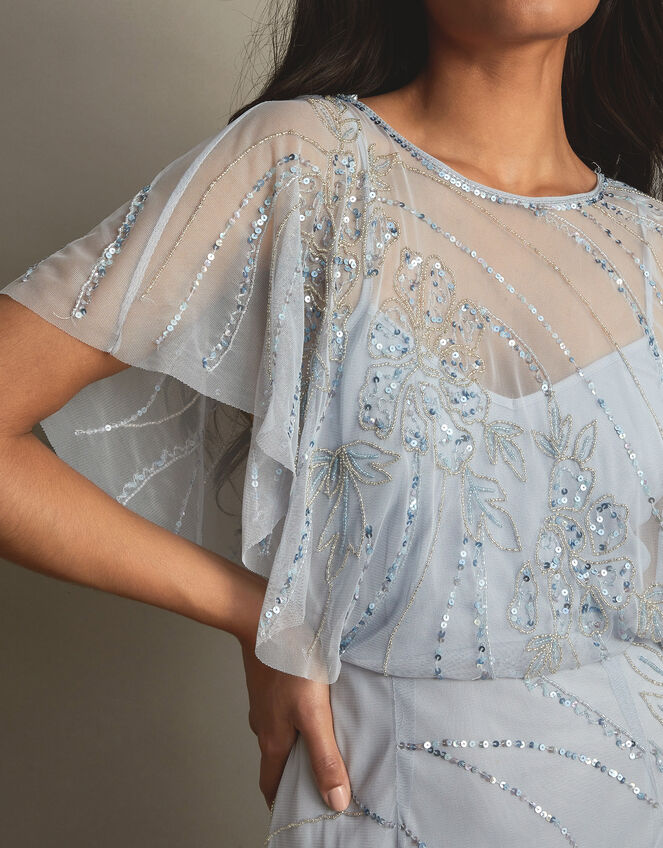 Sienna Embellished Maxi Dress, CLOUD, large