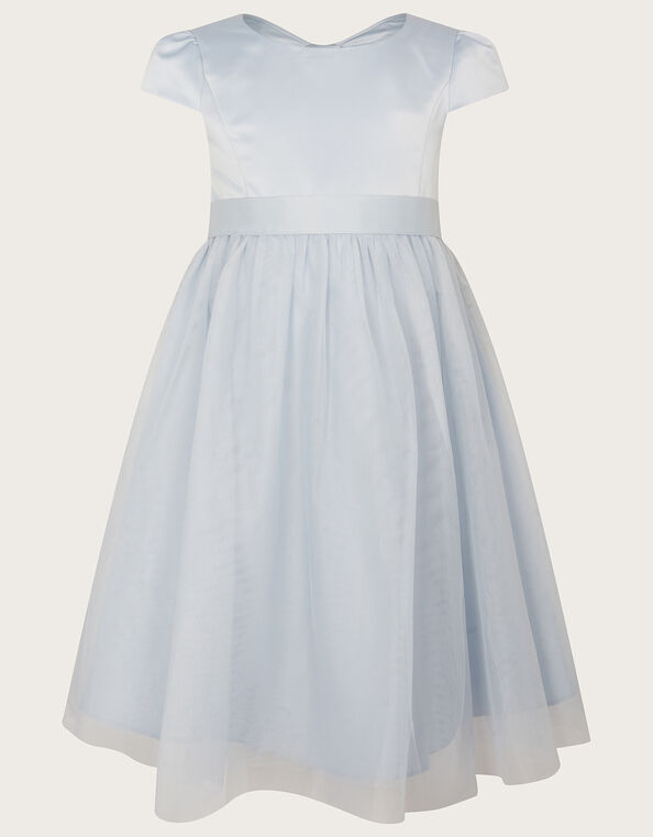 Tulle Bridesmaid Dress, Gray (GREY), large