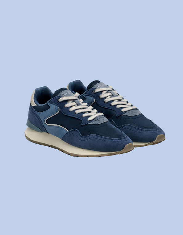 Hoff City Suede Sneakers, Blue (NAVY), large