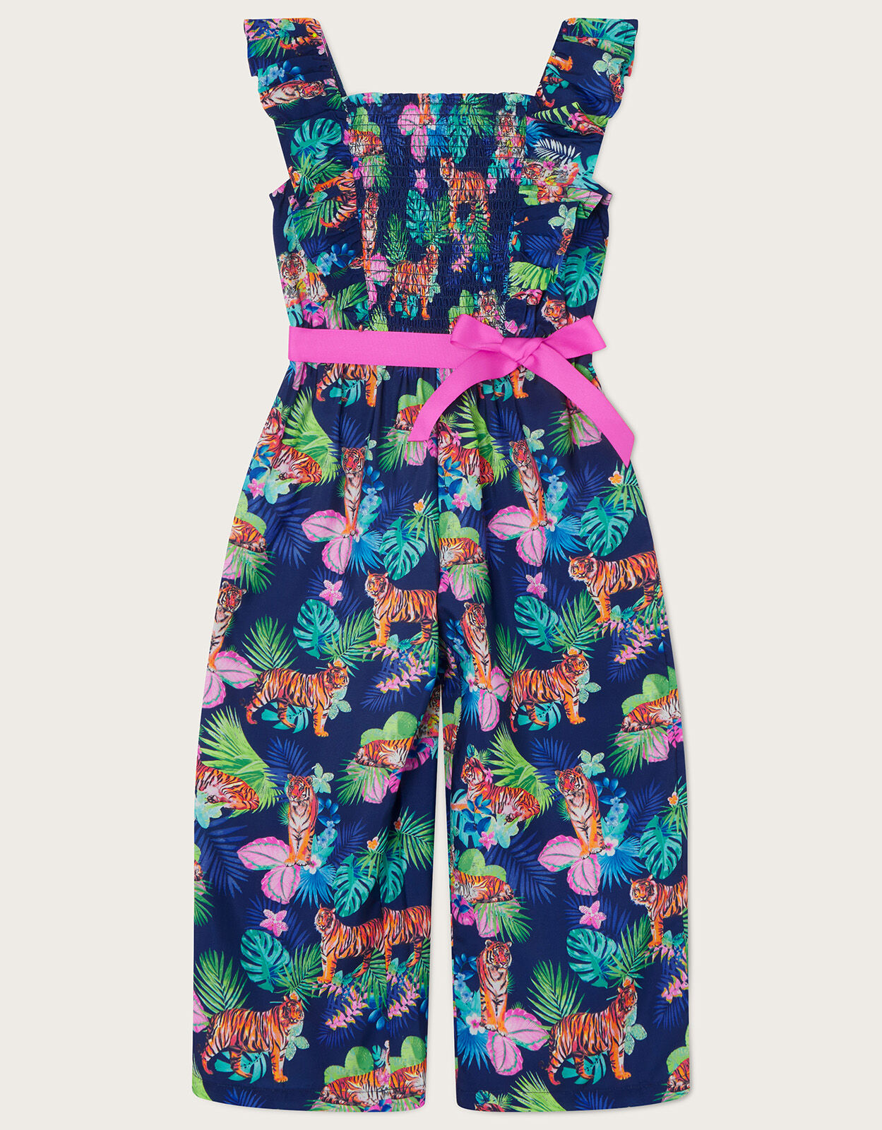 Tiger Jumpsuit WWF UK Collaboration Blue