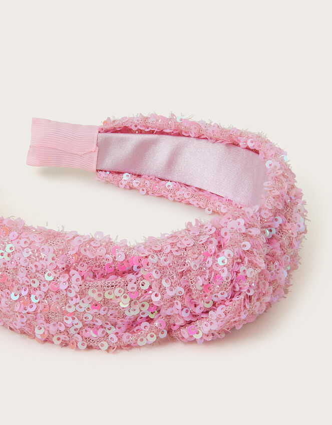 Sequin Knot Headband, , large