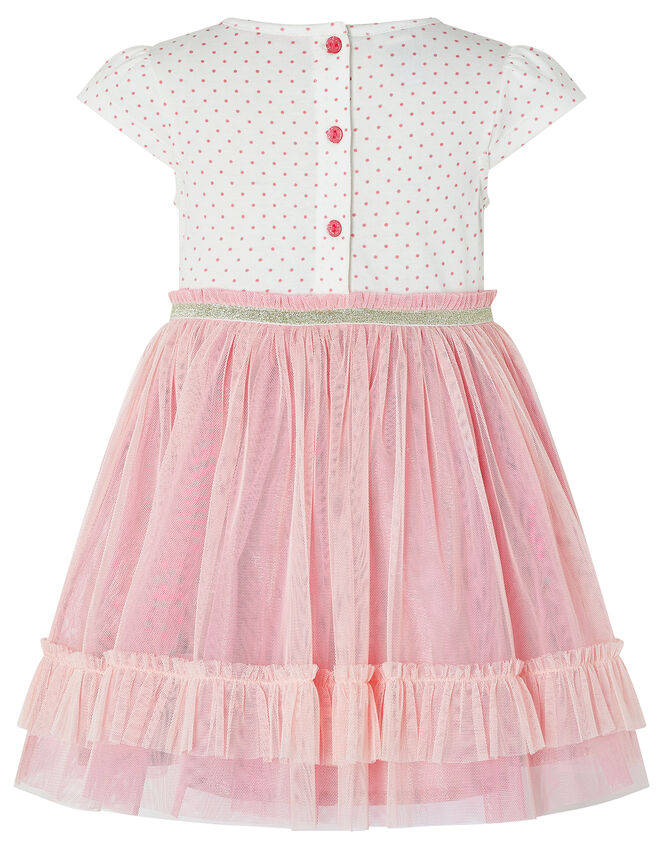 Baby Nessie Strawberry Disco Dress, Pink (PINK), large