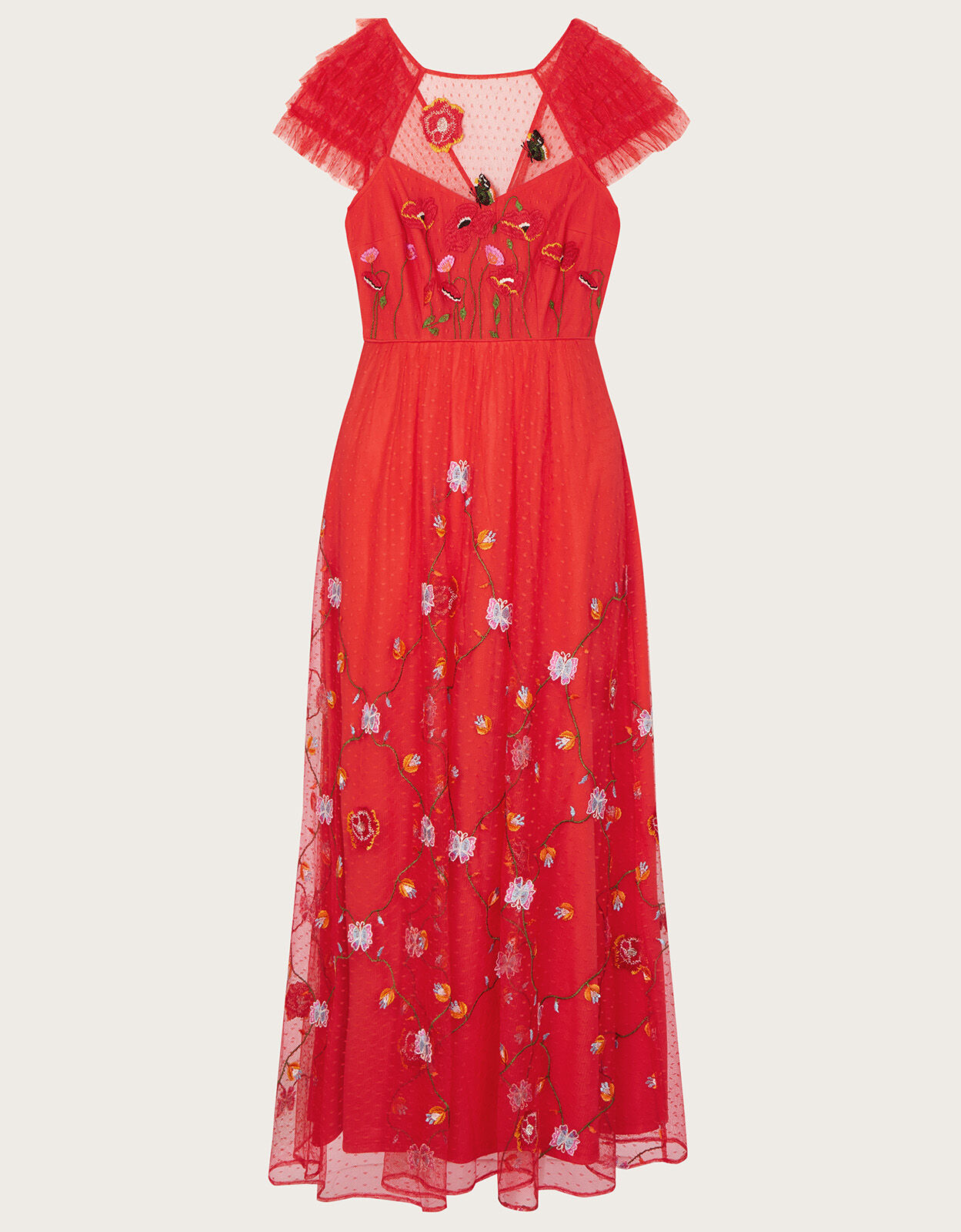 Monsoon oliver spot dress top