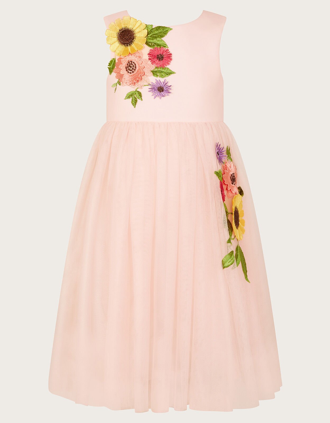 Sunflower Scuba Dress Pink