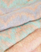 Chevron Brushed Scarf, , large