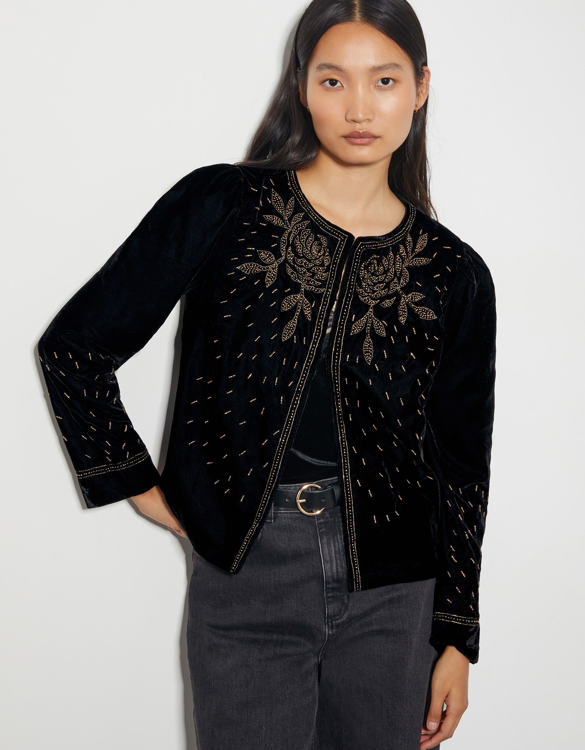 Monsoon beth linen top store