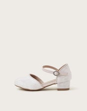Lace Two-Part Heels, Pink (PINK), large