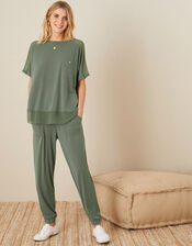Lounge Kimberley T-Shirt, Green (KHAKI), large