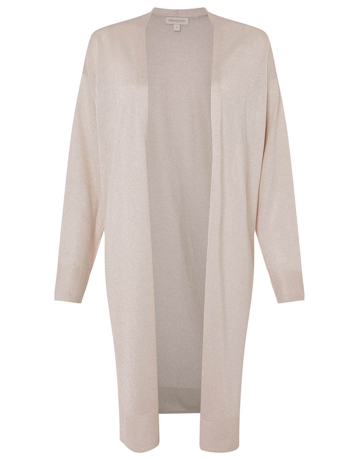 Sari Longline Cardigan Gold