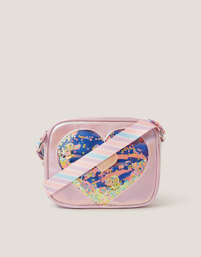 Confetti Heart Crossbody Bag, , large