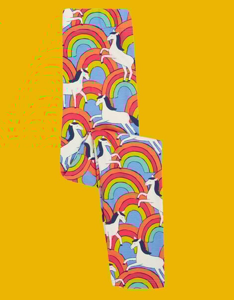 Frugi Leona Printed Leggings, Multi (MULTI), large