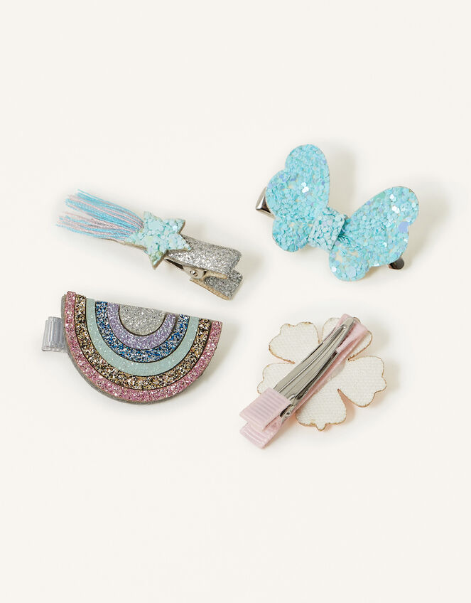 Dreamy Glitter Hair Clip Multipack, , large