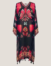 Abbie Floral Print Kaftan, , large