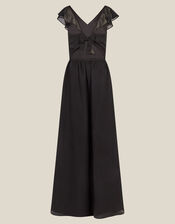 Indi Tie-Back Prom Dress, Black (BLACK), large