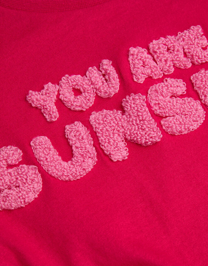 You Are My Sunshine Frill T-Shirt, Red (RED), large