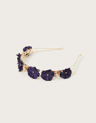 Jasmine Flower Leaf Headband, , large