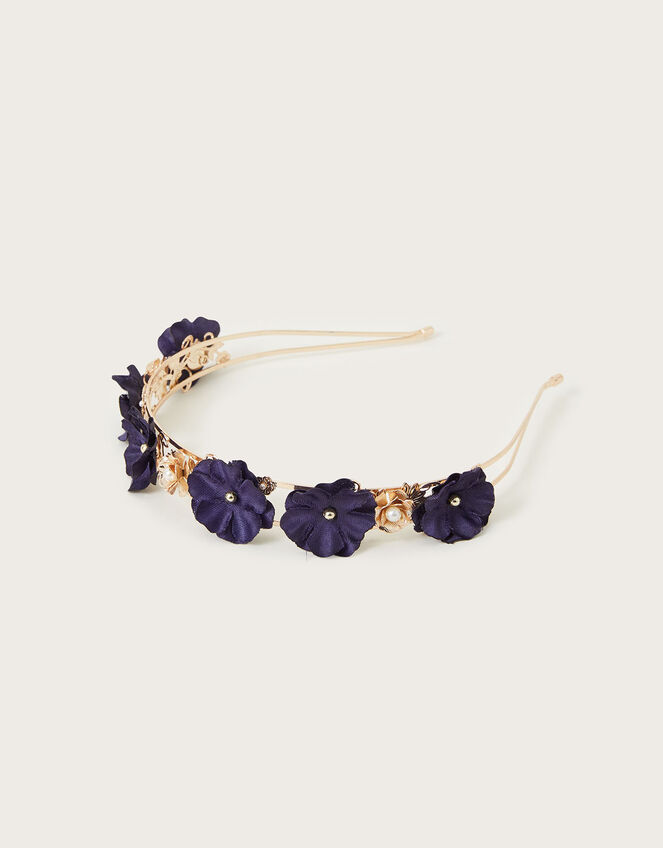 Jasmine Flower Leaf Headband, , large