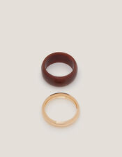 2-Pack Chunky Resin Bangle Bracelets, , large
