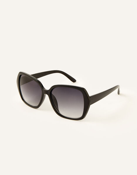 Wilda Oversized Sunglasses Black, Black (BLACK), large