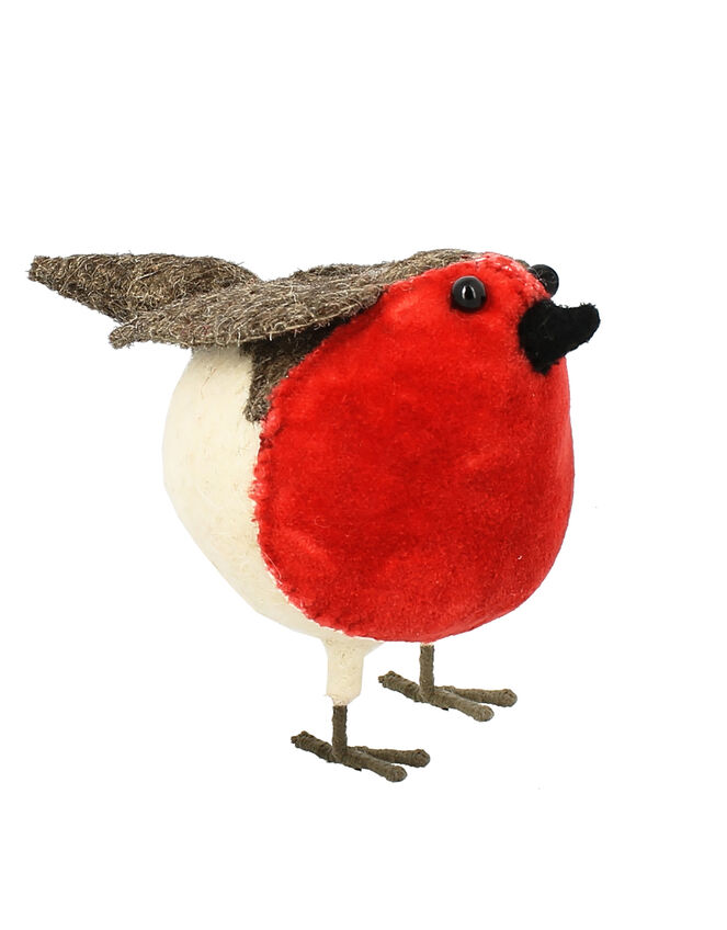 Fiona Walker Small Velvet Robin, , large