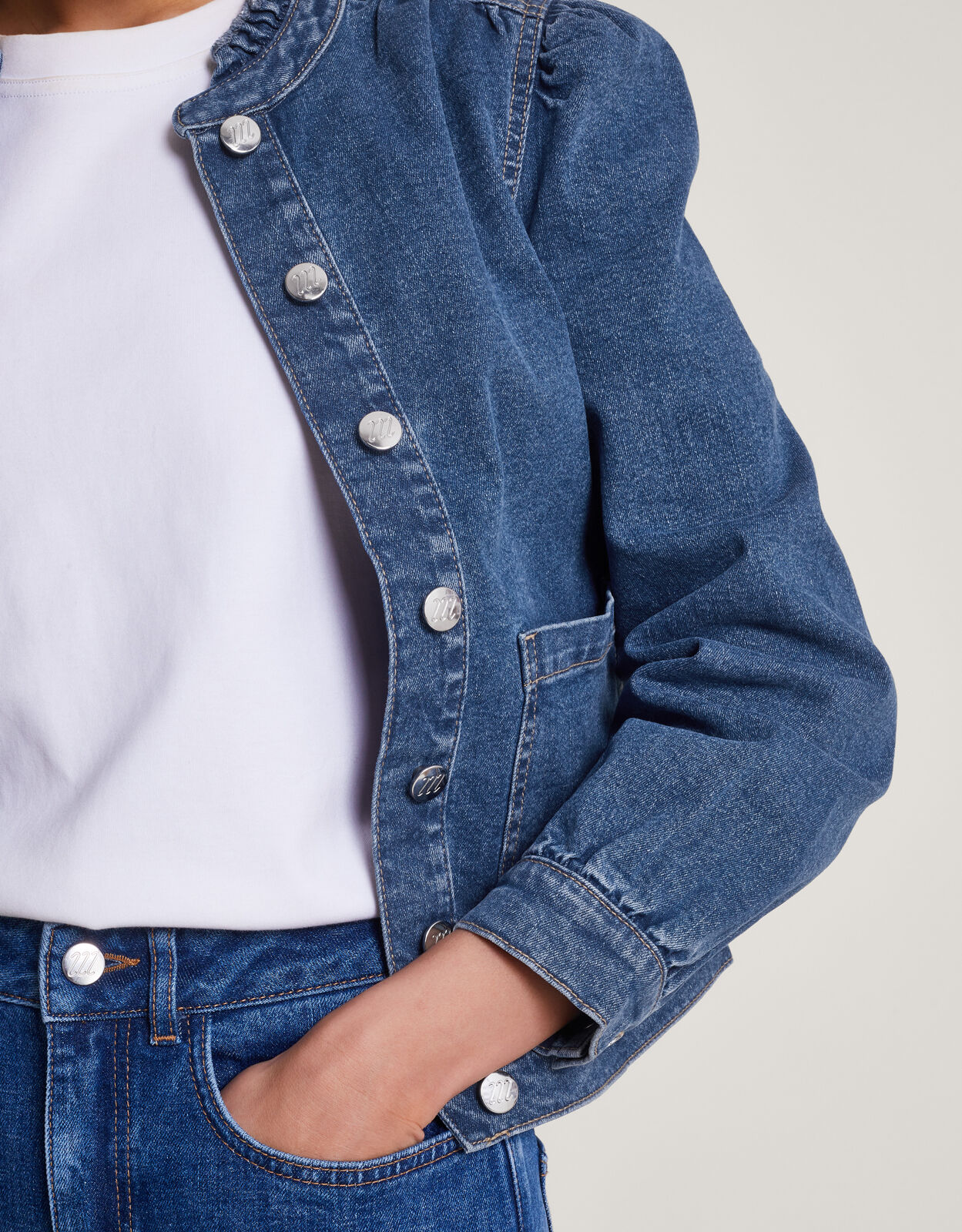 Monsoon ladies denim jacket new arrivals