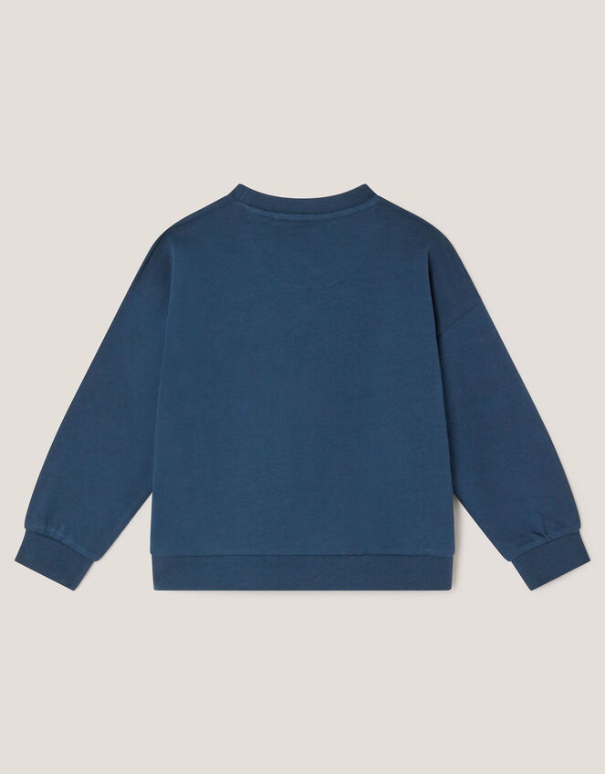 Into The Wild Graphic Sweatshirt, Blue (NAVY), large